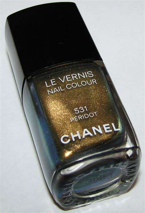 chanel peridot 531 nail polish|Chanel Le Vernis Nail Colour 531 Peridot .